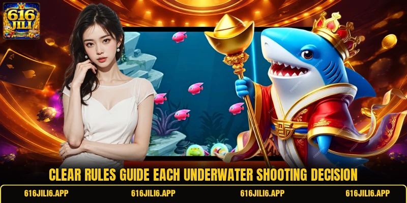Clear rules guide each underwater shooting decision