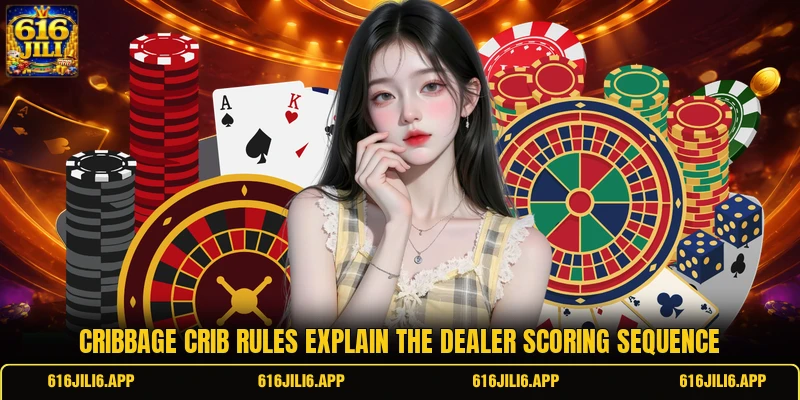 Cribbage crib rules explain the dealer scoring sequence