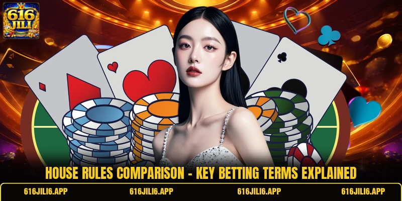 House Rules Comparison - Key Betting Terms Explained