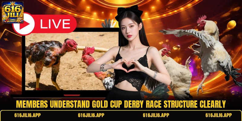 Members understand gold cup derby race structure clearly