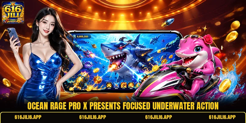 Ocean Rage Pro X presents focused underwater action