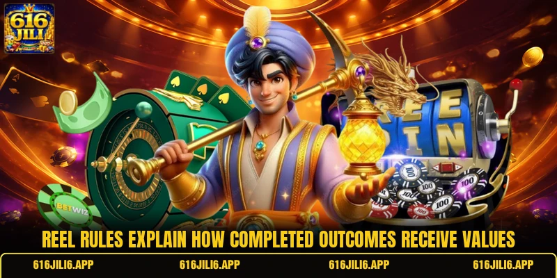Reel rules explain how completed outcomes receive values