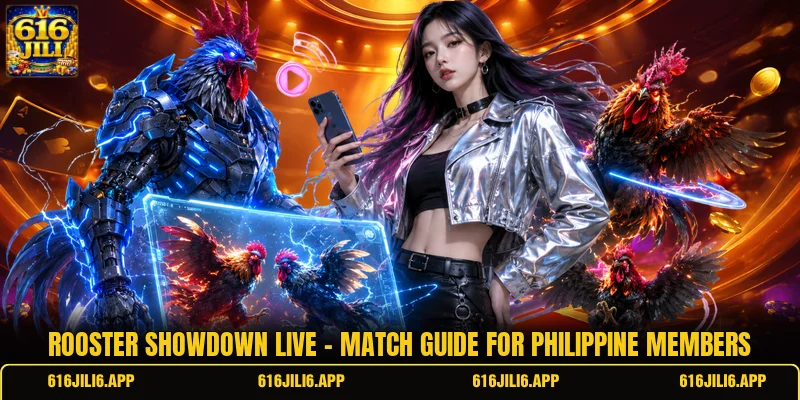 Rooster Showdown Live - Match Guide For Philippine Members
